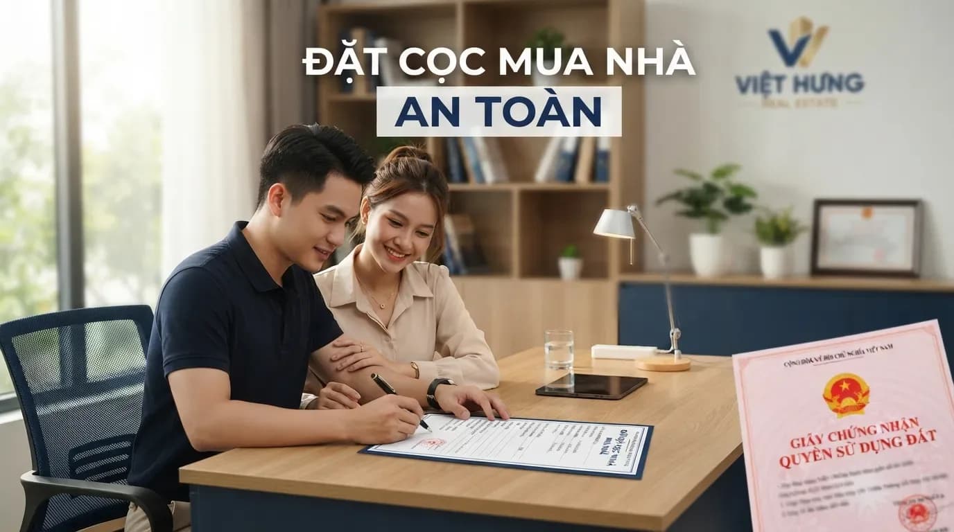 Mẫu Giấy Đặt Cọc Mua Nhà Và Cách Viết Để Tránh Mất Cọc