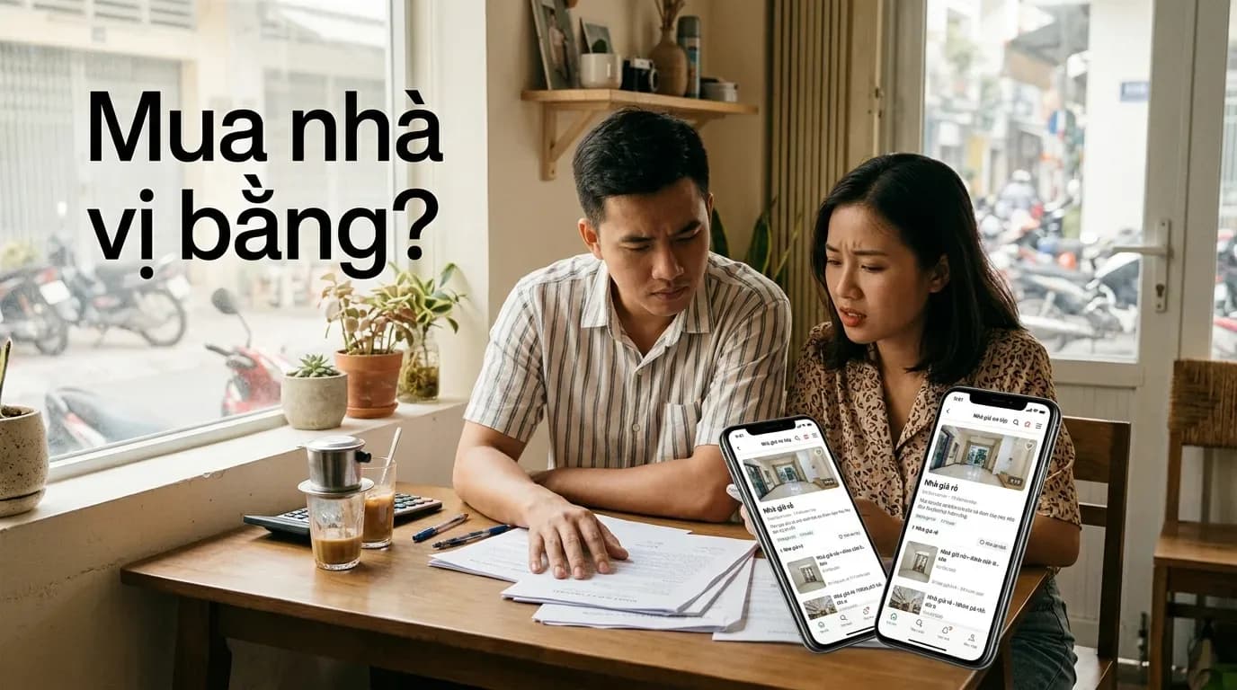 Mua nhà vi bằng: Hiểu đúng để tránh mất tiền, khó làm sổ
