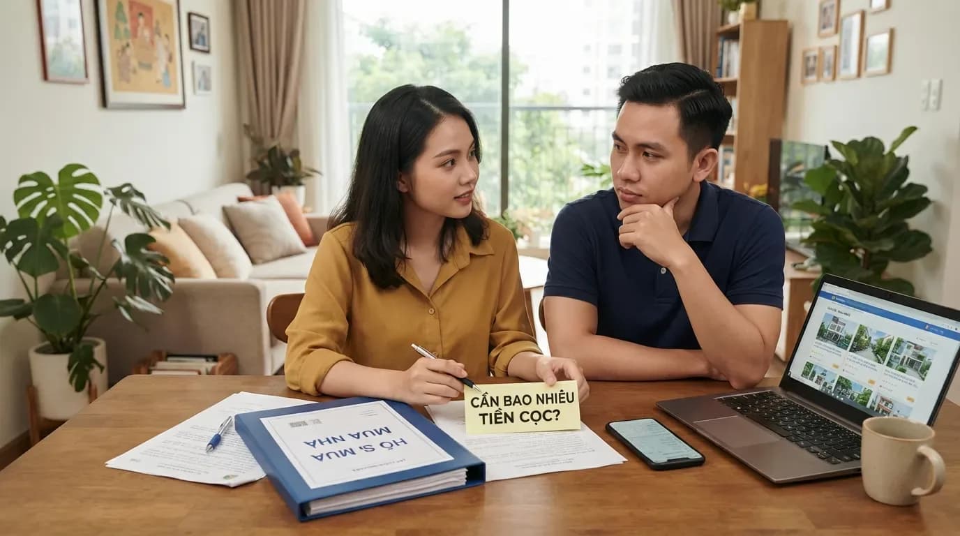 Đặt cọc mua nhà bao nhiêu là hợp lý? Cách tính tiền cọc để giảm rủi ro