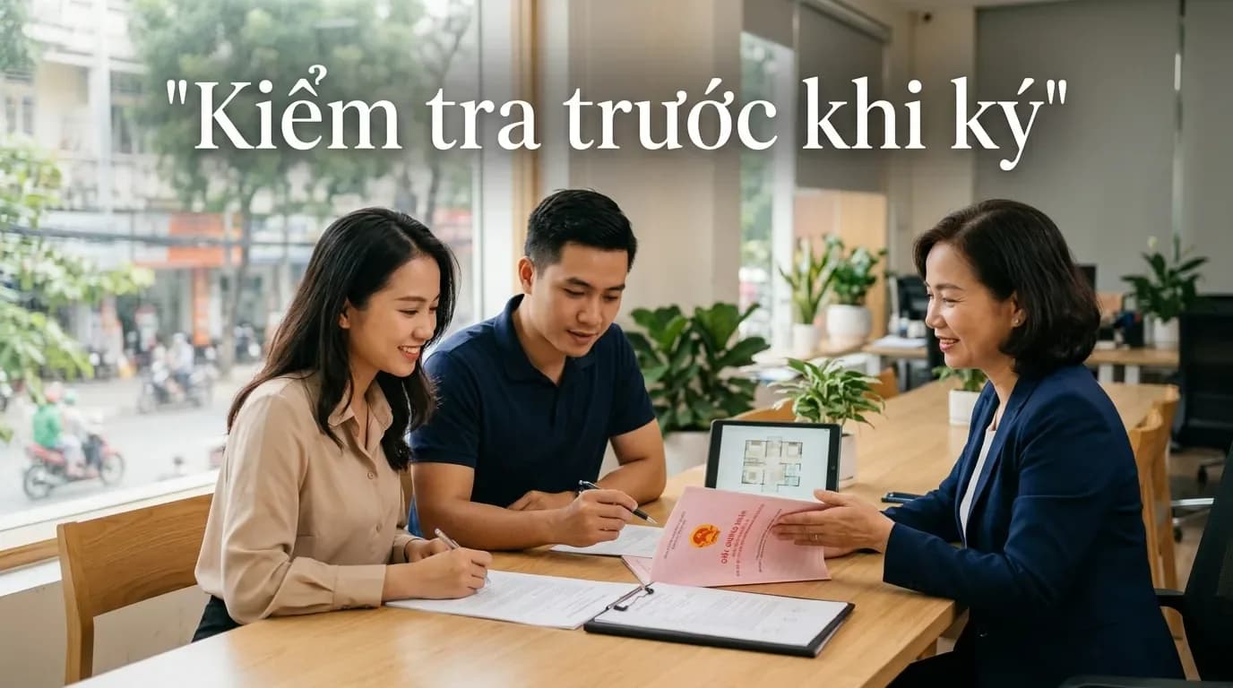Hợp đồng mua bán nhà đất: Cách đọc, kiểm tra và ký an toàn trước khi xuống tiền