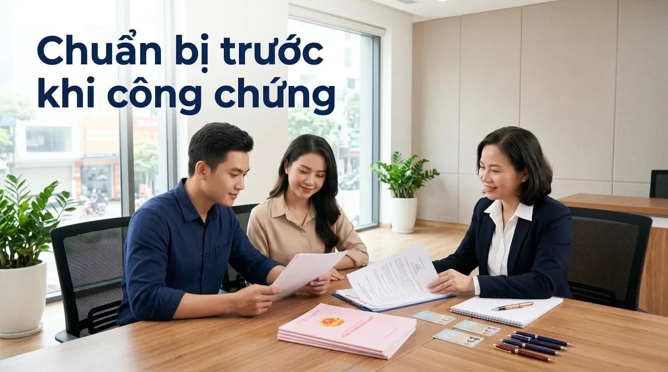 Quy Trình Công Chứng Mua Bán Nhà Đất: Hồ Sơ, Các Bước Và Kinh Nghiệm Cần Biết