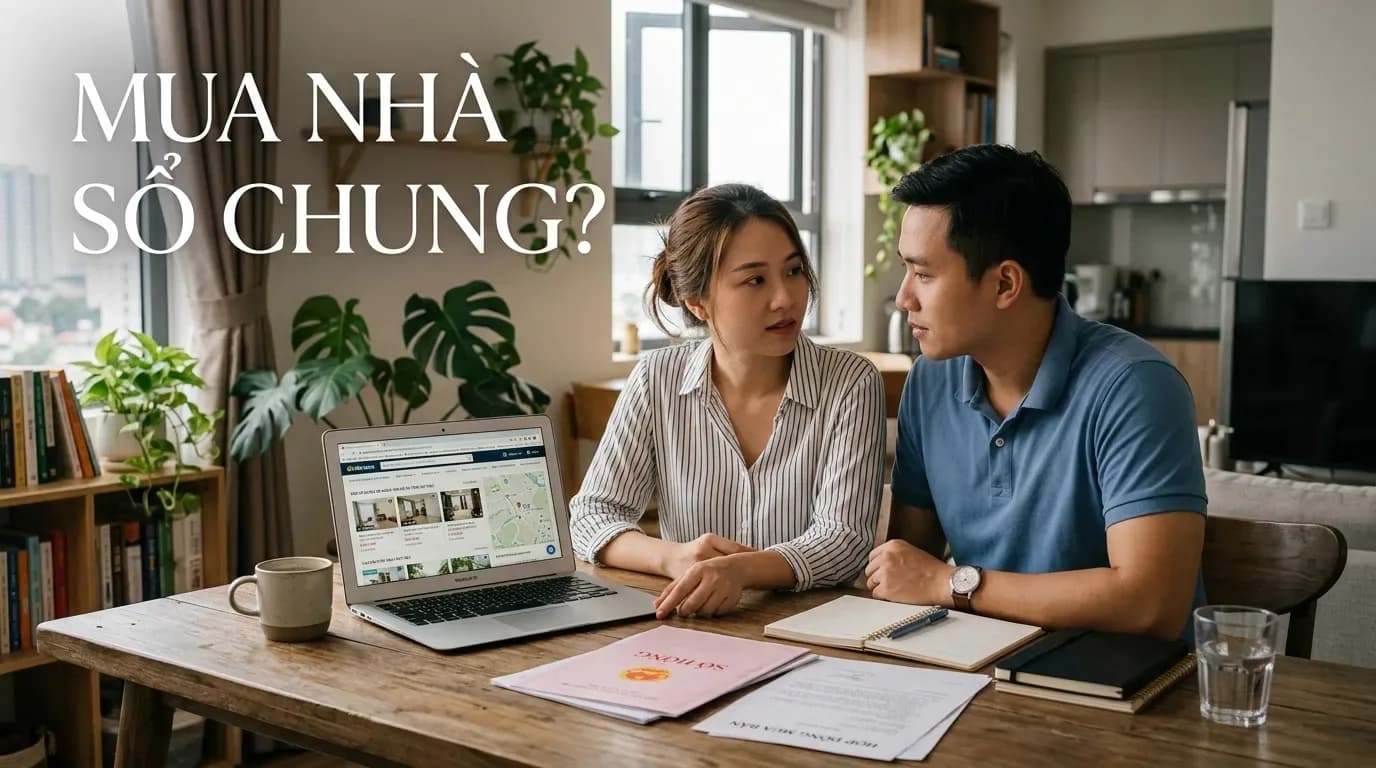 Mua nhà sổ chung có công chứng được không? Những điểm phải kiểm tra trước khi đặt cọc