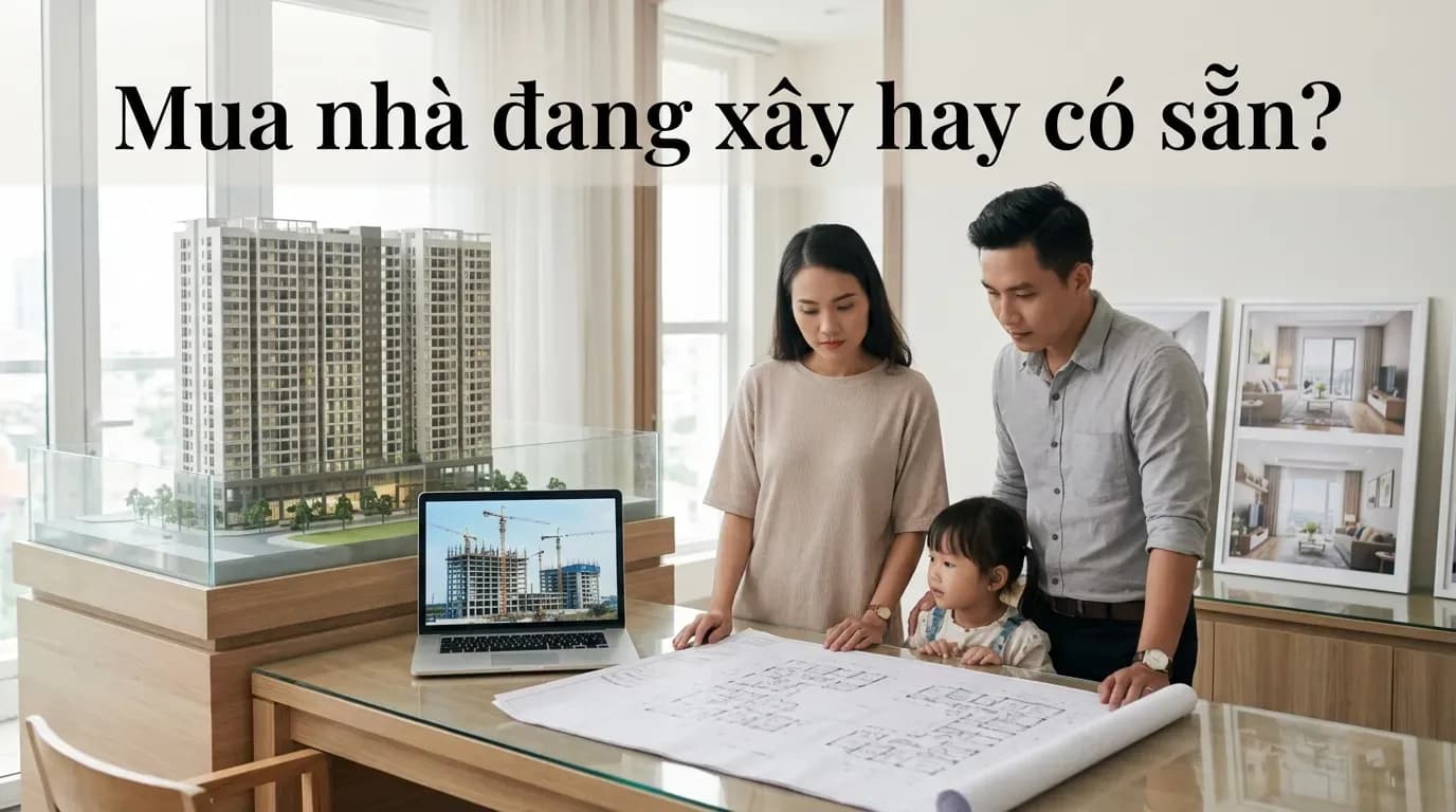 Hợp Đồng Mua Bán Nhà Hình Thành Trong Tương Lai Khác Gì Nhà Có Sẵn? Rủi Ro & Cách Kiểm Tra