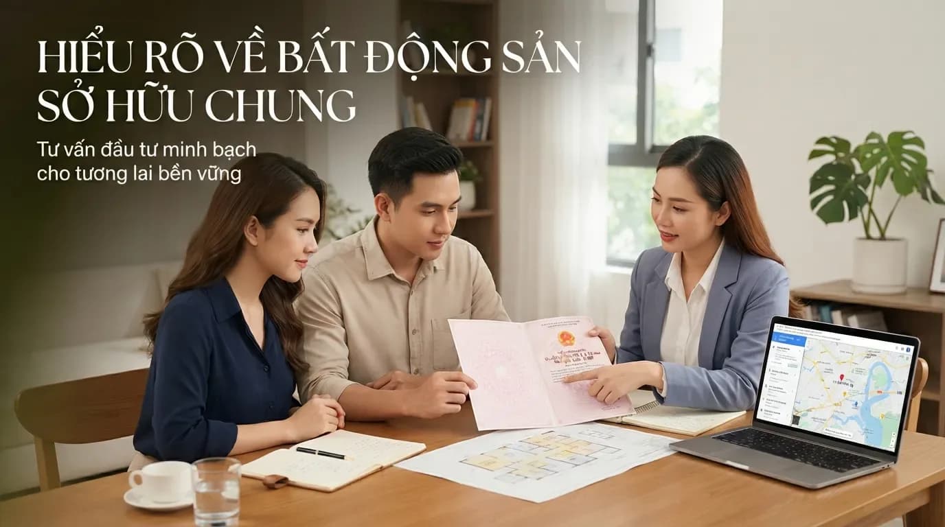 Nhà sổ chung là gì? Cách phân biệt và những điểm pháp lý người mua cần biết