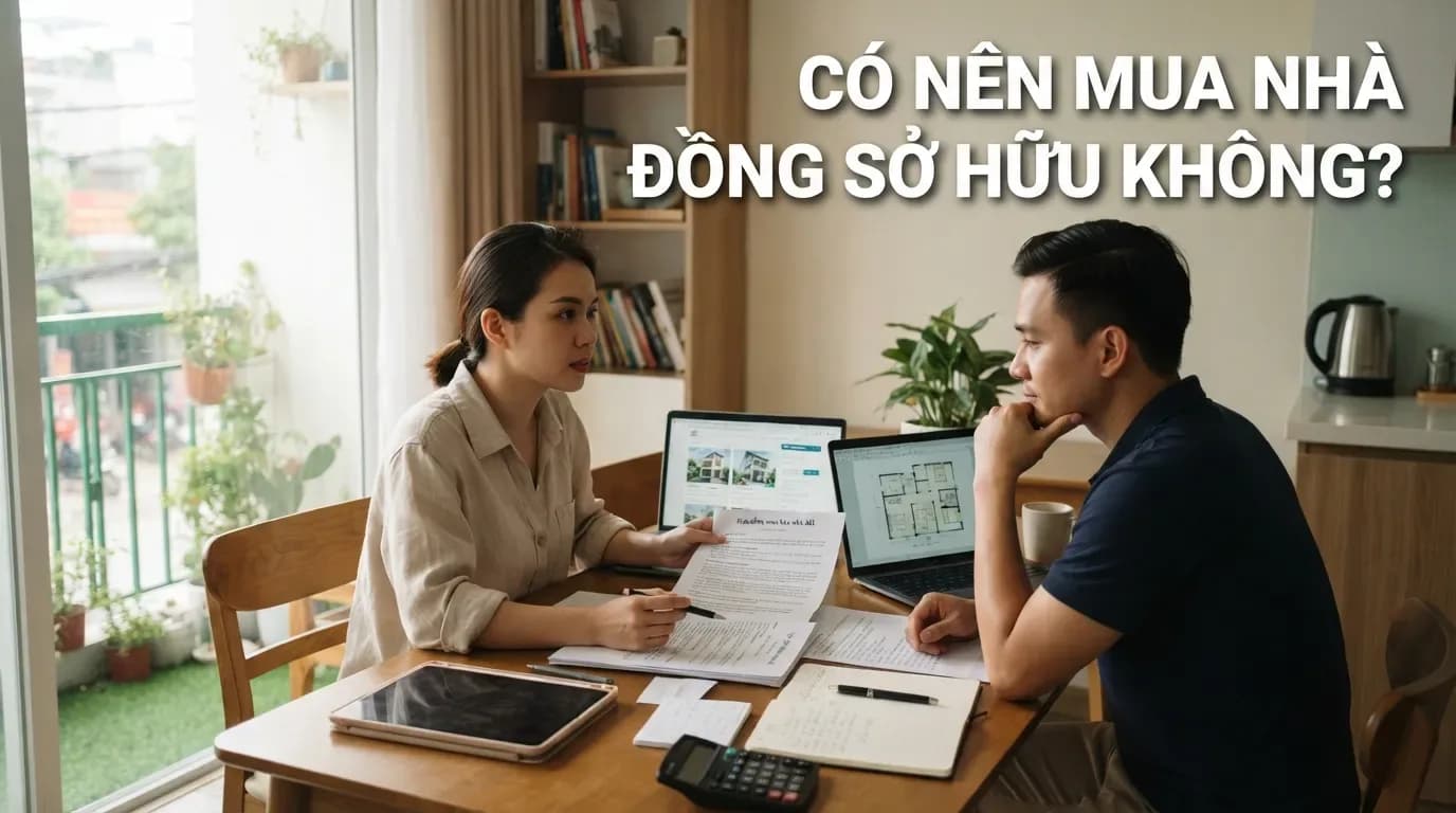 Có Nên Mua Nhà Sổ Chung? Cách Tự Đánh Giá Trước Khi Xuống Tiền