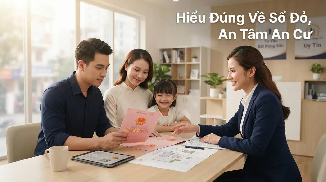 Sổ đỏ và sổ hồng là gì? Cách hiểu đúng trước khi mua nhà