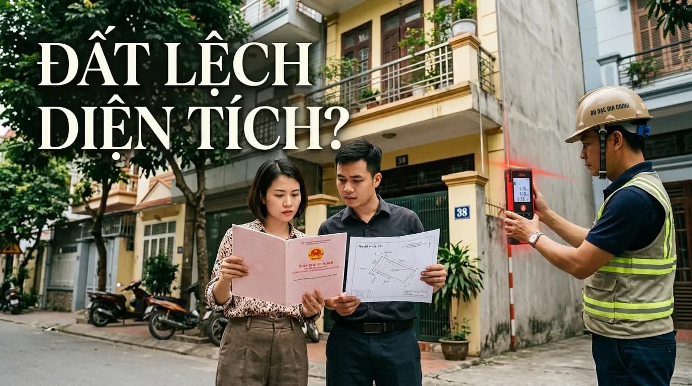 Diện Tích Đất Không Khớp Với Sổ Đỏ: Cách Kiểm Tra, Xử Lý Và Tránh Rủi Ro Khi Mua