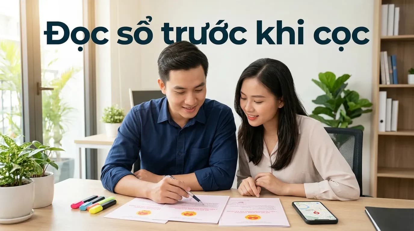 Cách xem diện tích đất trên sổ đỏ/sổ hồng và 6 điểm cần kiểm tra trước khi mua