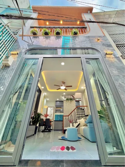 Nhà Chu Văn An, Bình Thạnh – nhỉnh 5 tỷ, có phòng ngủ trệt cho ba mẹ - ảnh 1