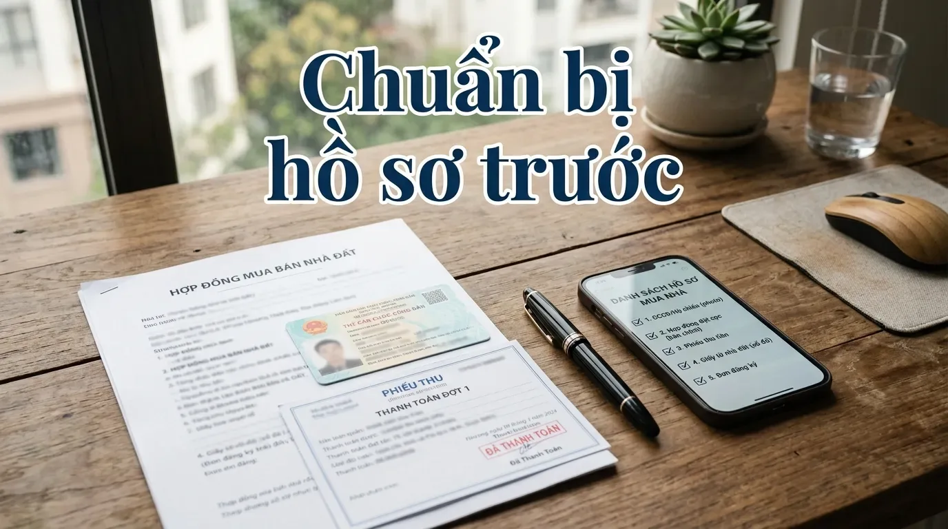 Hồ sơ cần chuẩn bị khi xin lại hợp đồng mua bán chung cư.