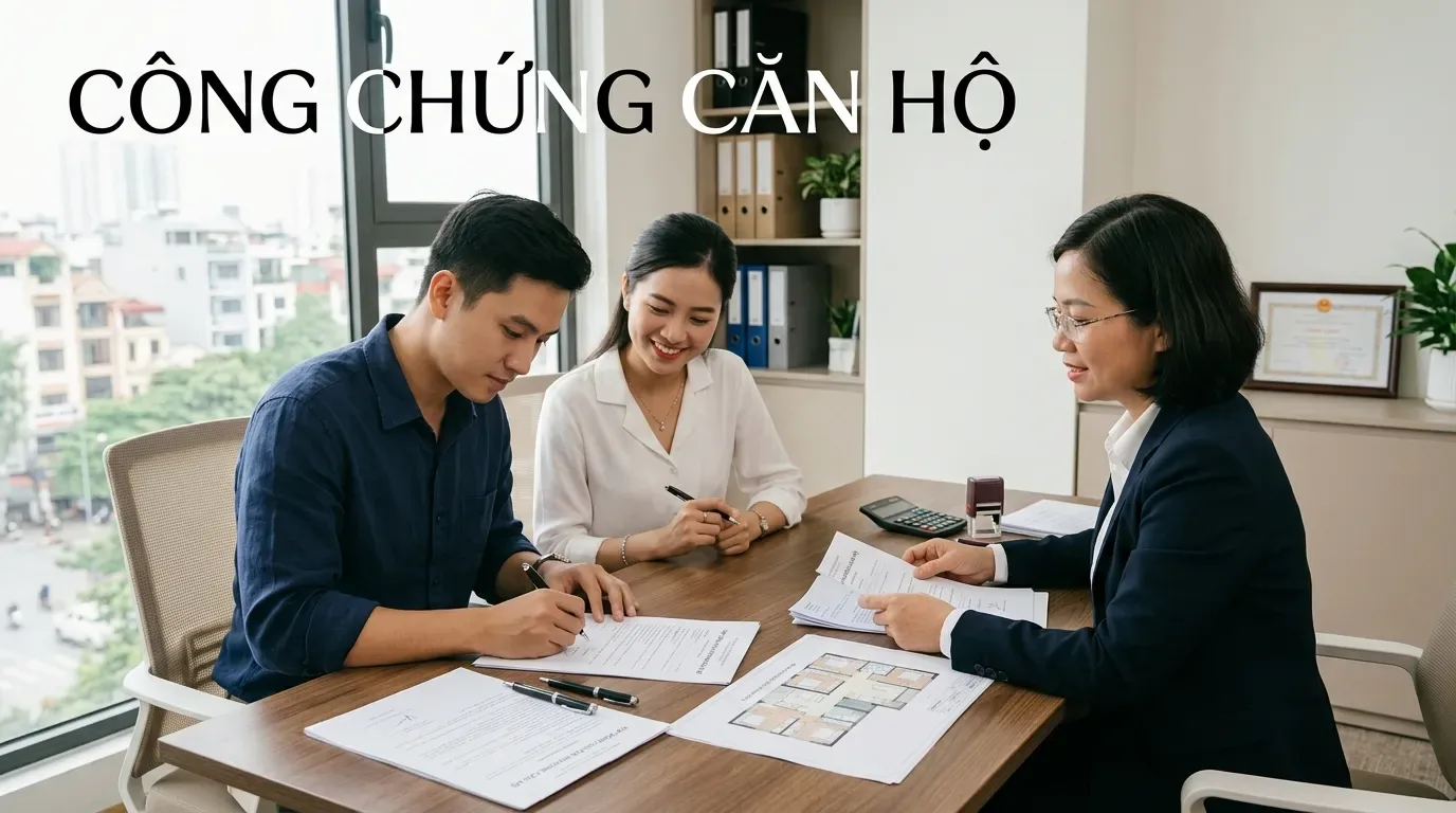 Công chứng mua bán căn hộ chung cư