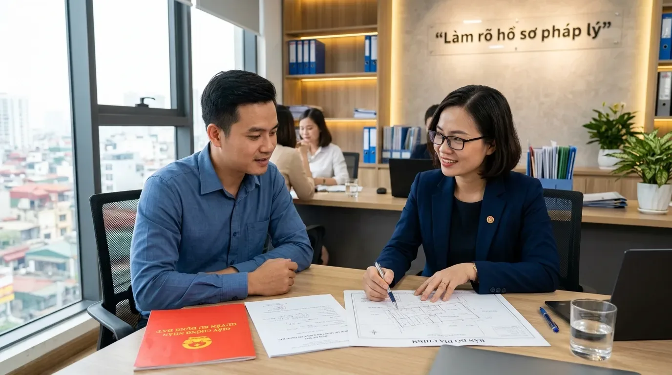 Thủ tục xác định lại diện tích đất trước khi mua nhà.