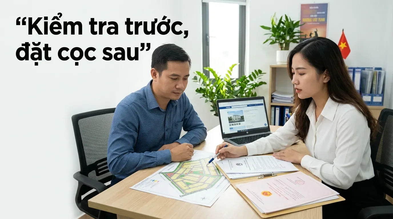 Kiểm tra pháp lý nhà vi bằng trước khi làm sổ hồng.