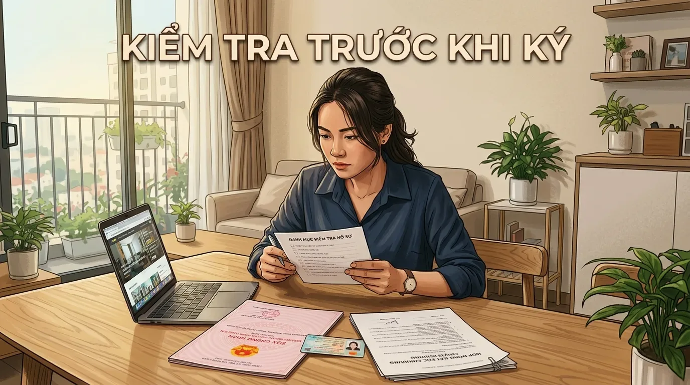 Checklist kiểm tra hồ sơ trước khi sang tên nhà đất