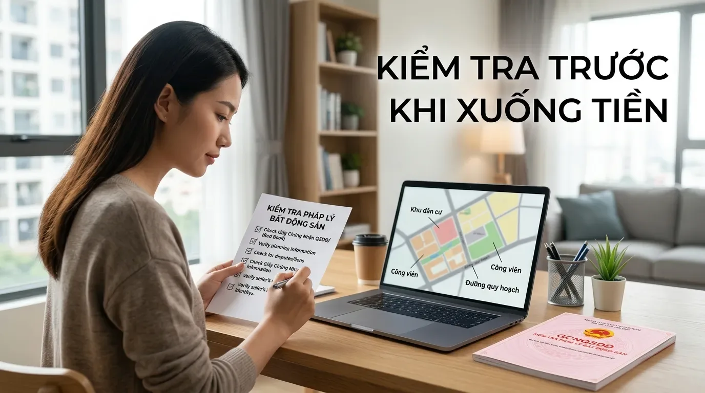 Checklist kiểm tra pháp lý trước khi mua nhà giấy tay