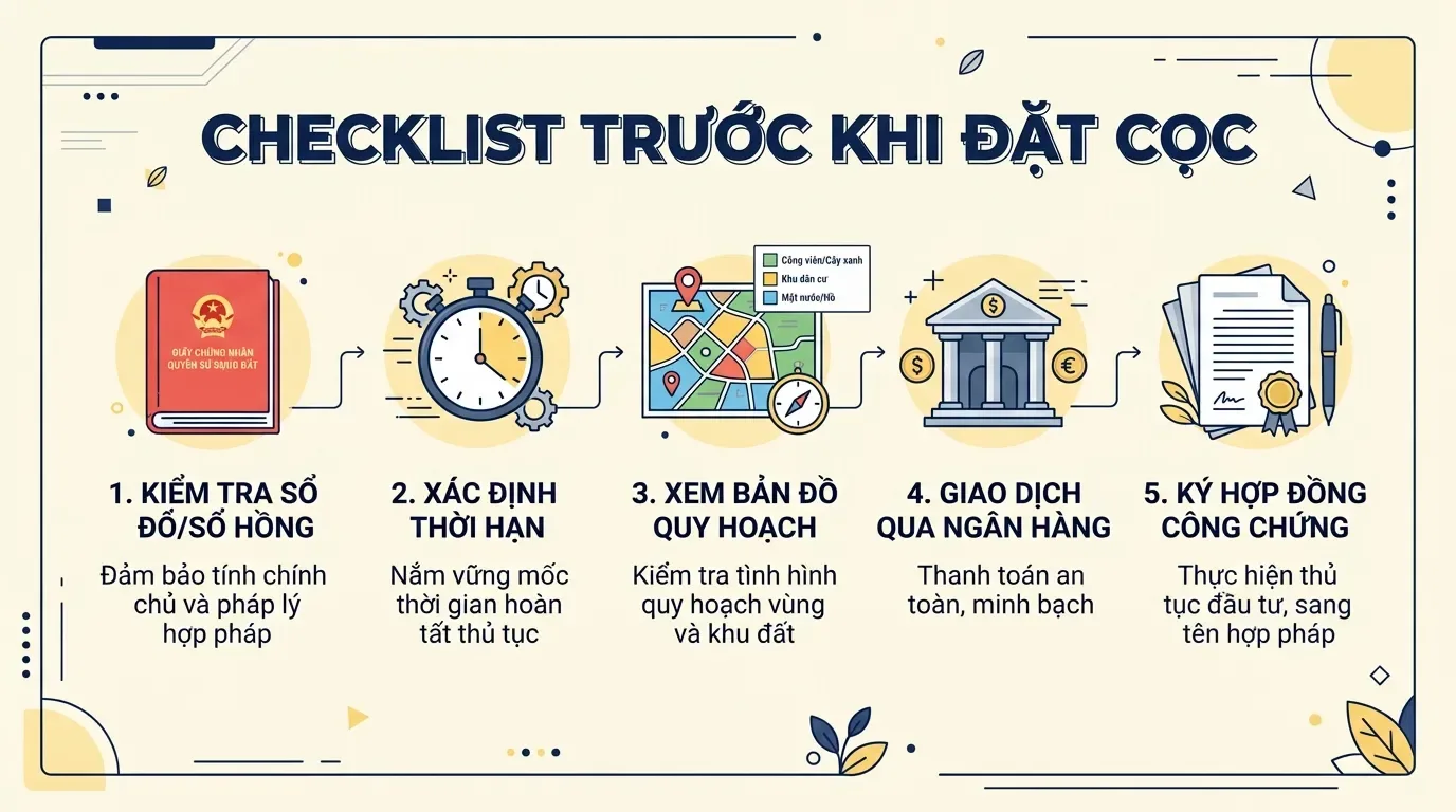 Checklist kiểm tra đất 03 và đất 50 năm trước khi mua.