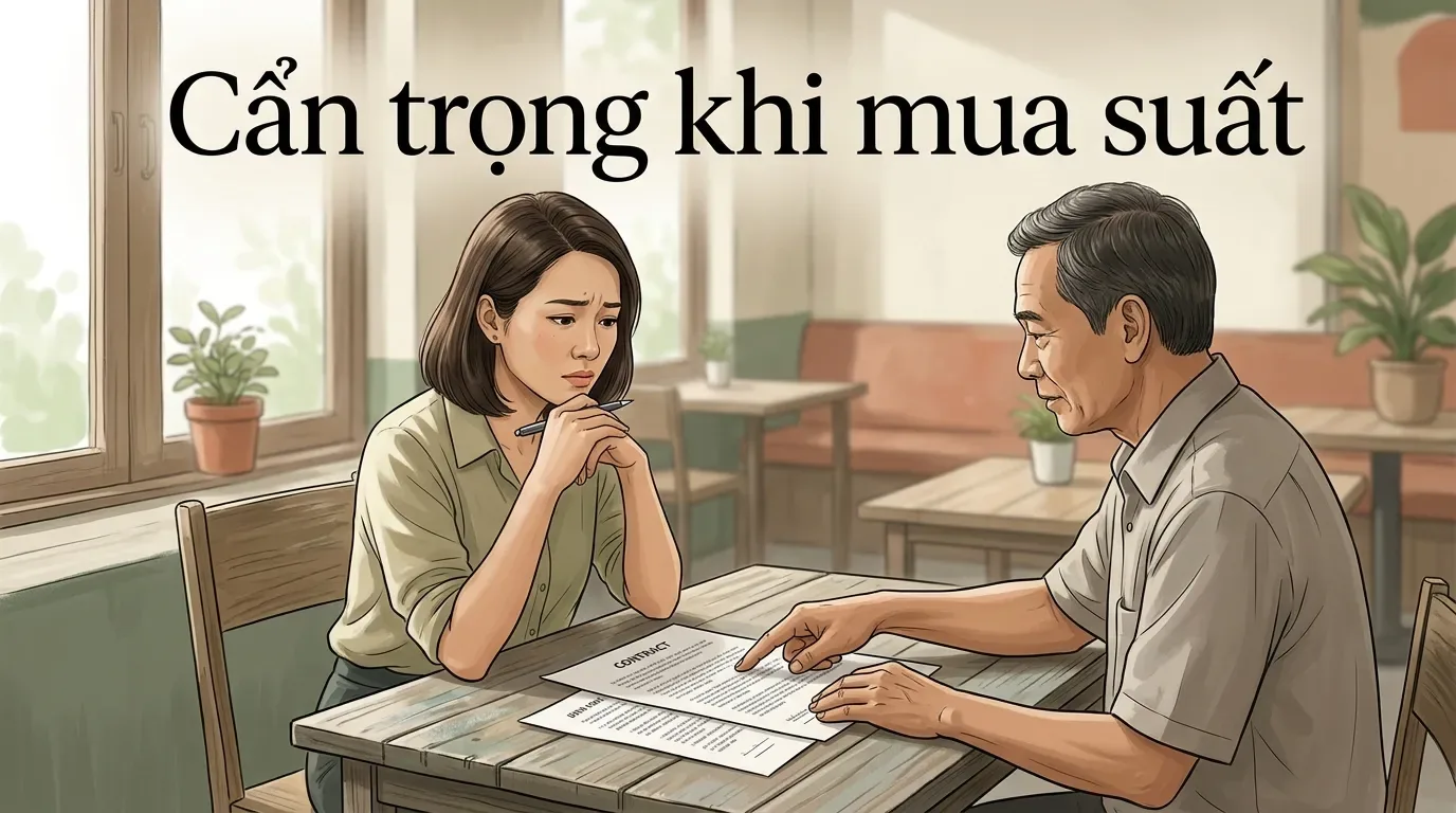 Rủi ro khi mua suất nhà ở xã hội.