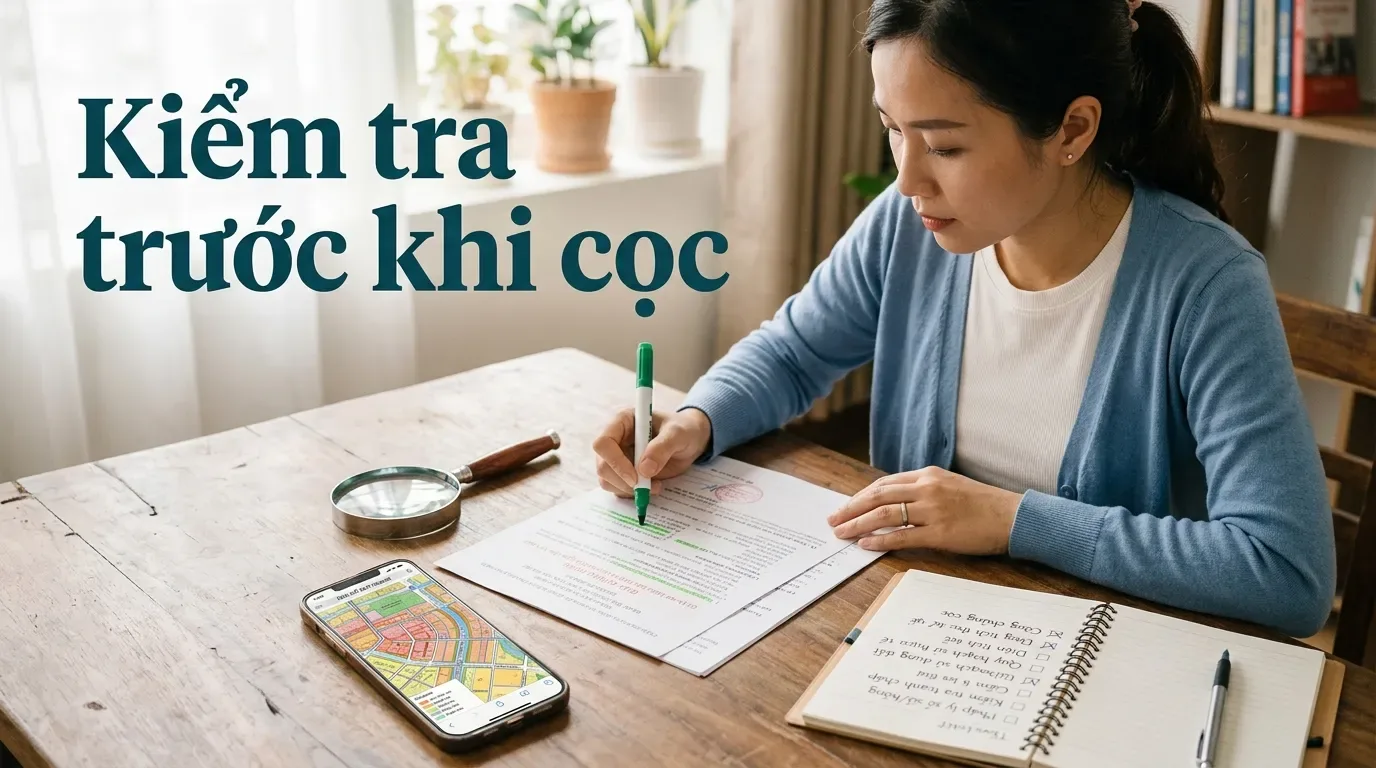 Checklist kiểm tra sổ hồng riêng trước khi mua nhà