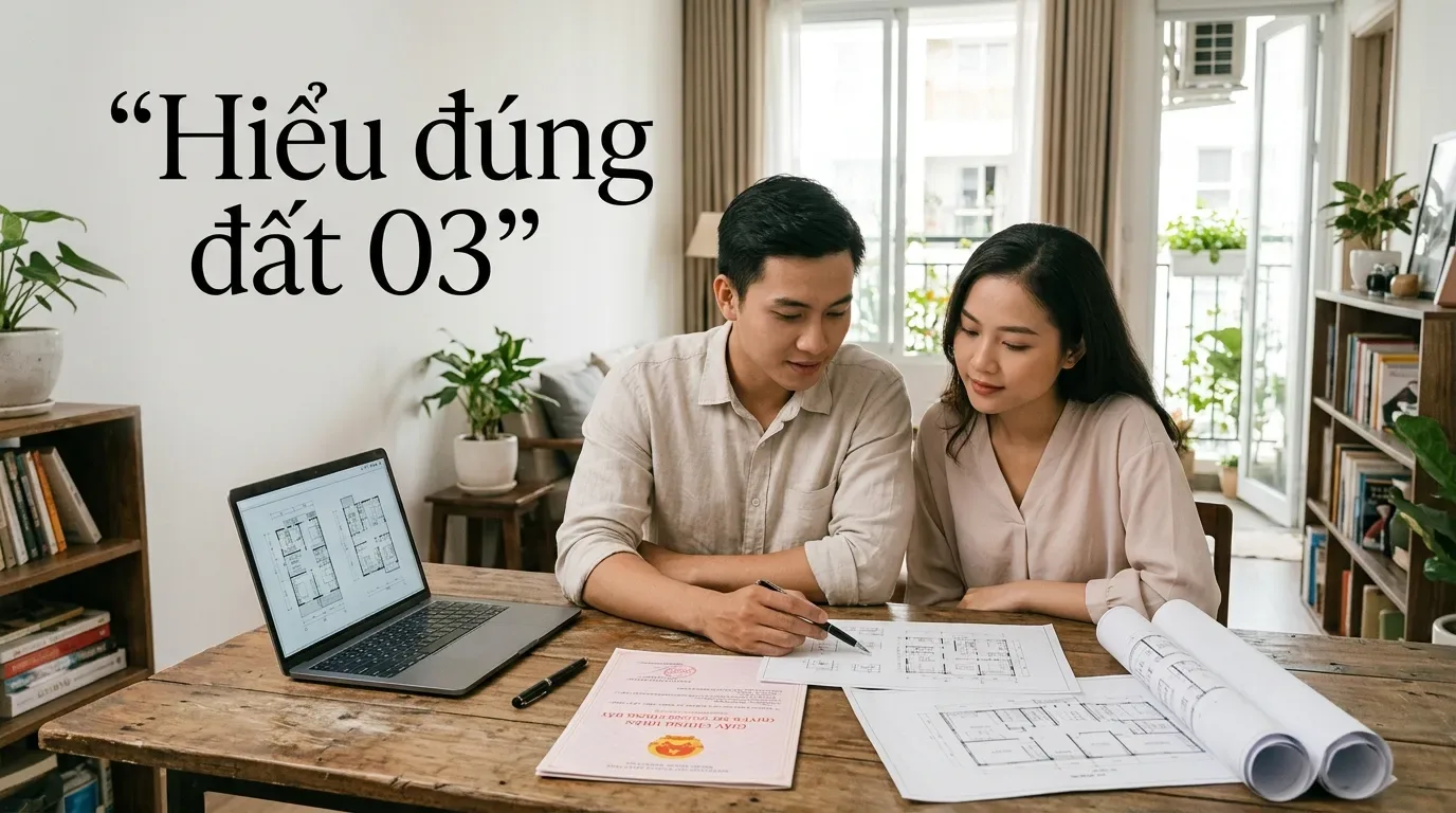 Người mua kiểm tra sổ đỏ đất 03 trước khi mua nhà.
