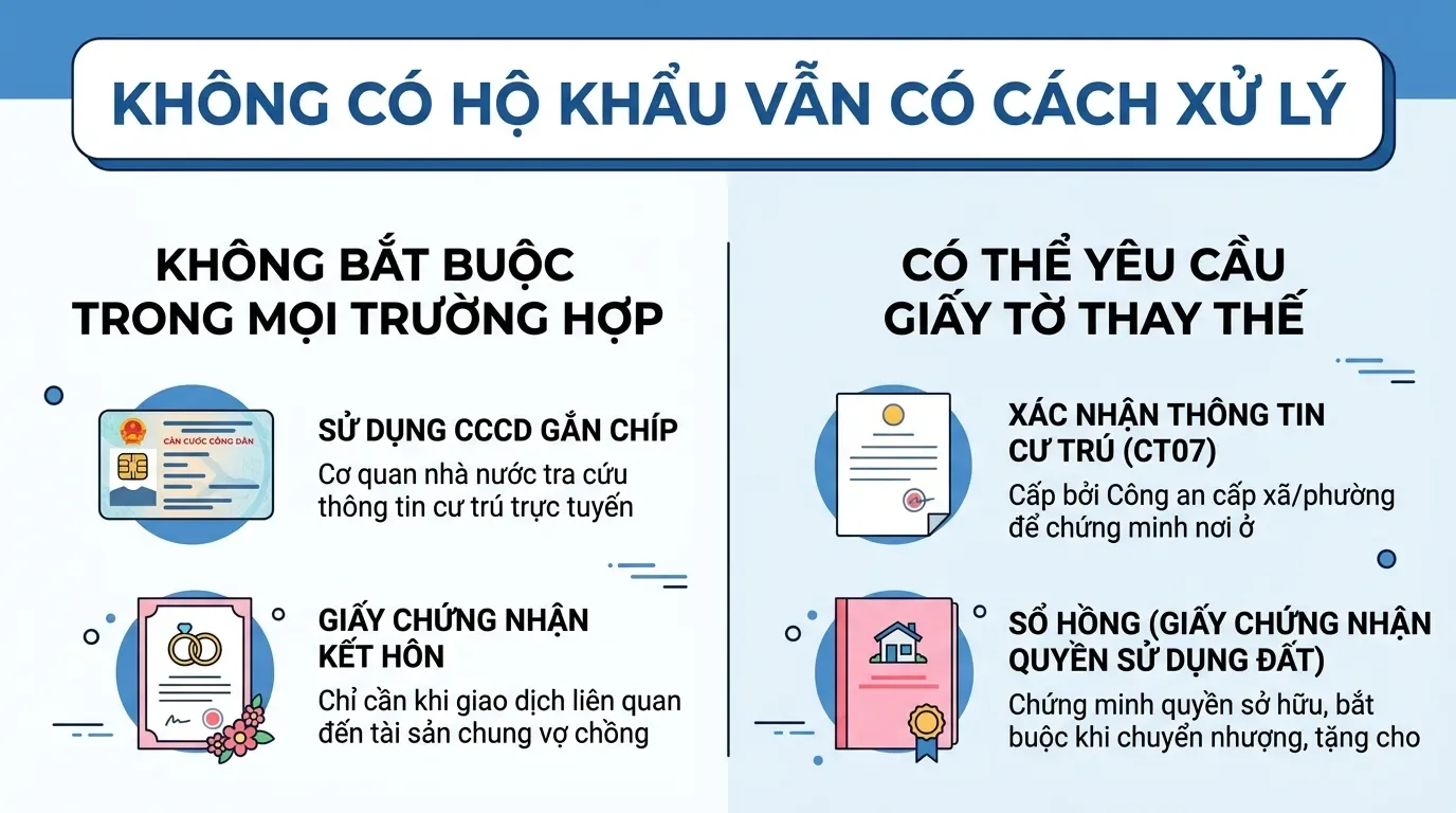 Công chứng mua bán nhà có cần hộ khẩu không.