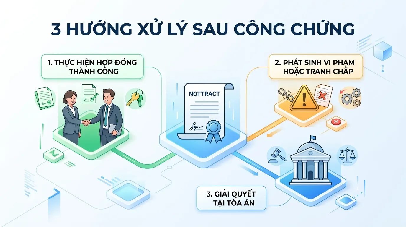 Ba cách xử lý khi muốn hủy hợp đồng công chứng mua bán nhà đất.