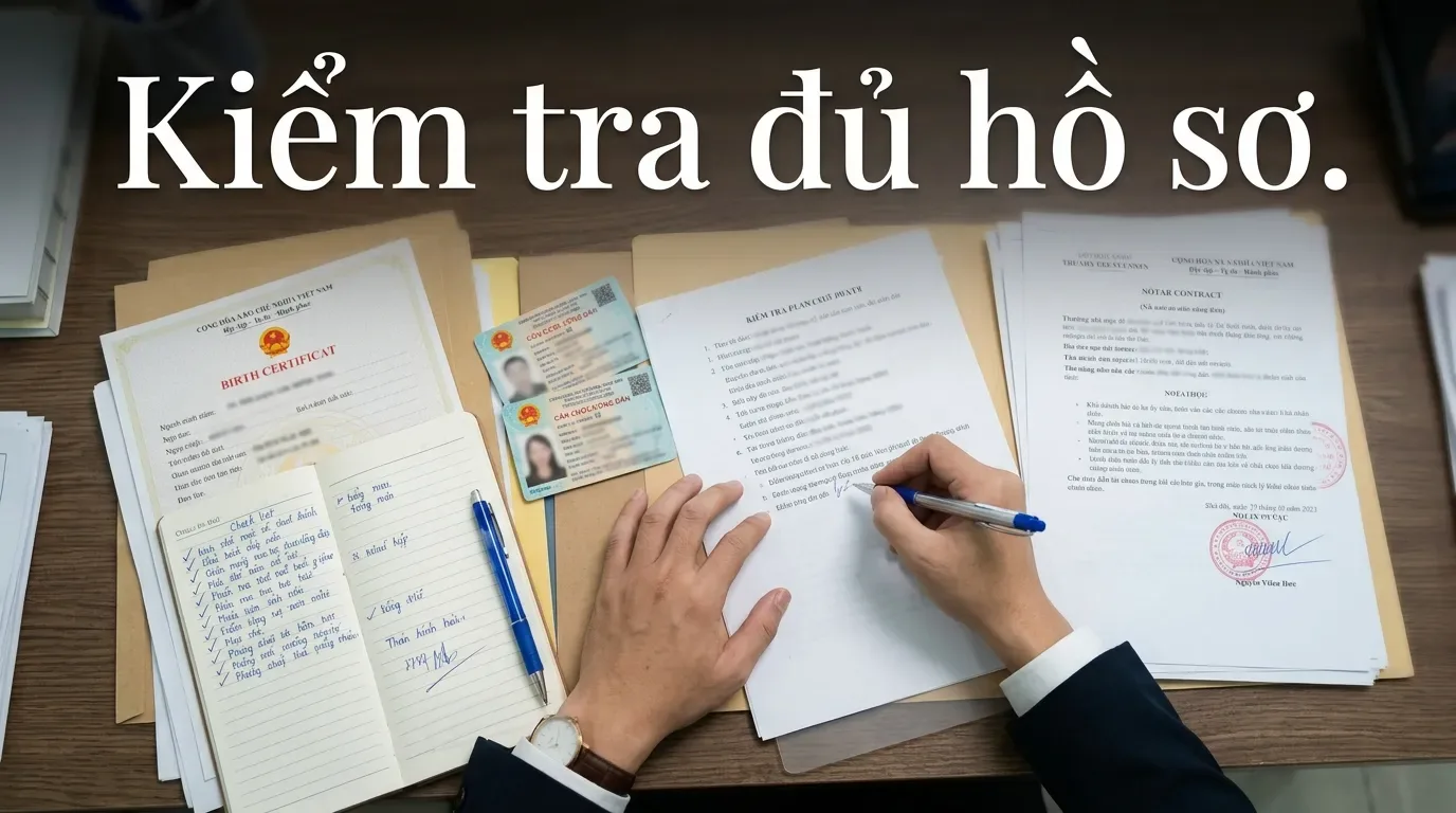 Hồ sơ cần chuẩn bị khi sang tên nhà đất cho con.