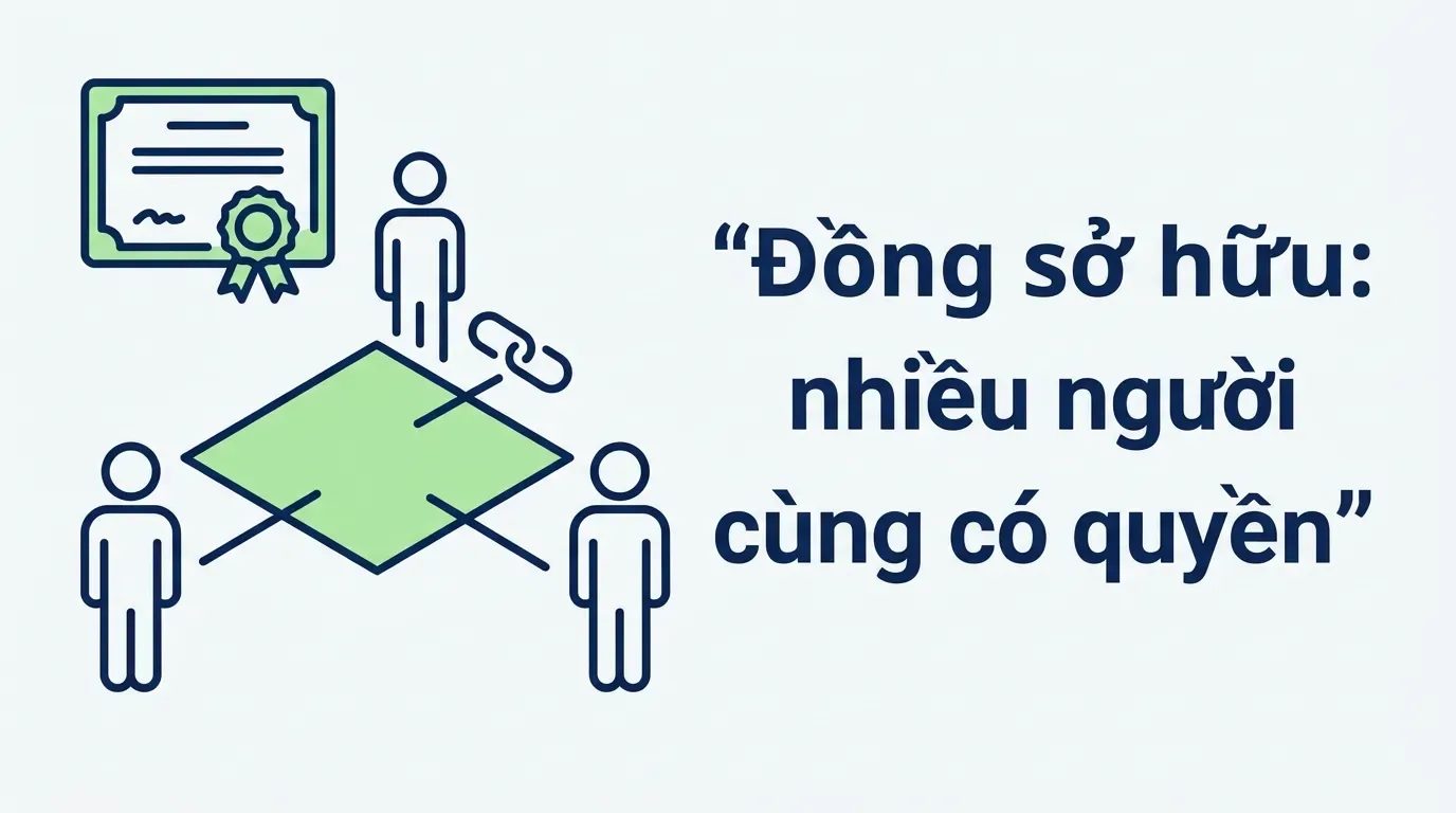 Đất đồng sở hữu nhiều người đứng tên trên sổ