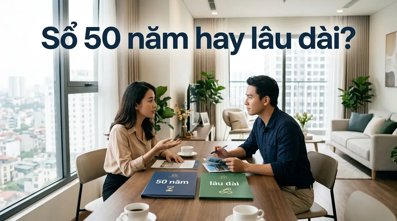 Sổ hồng chung cư 50 năm và lâu dài