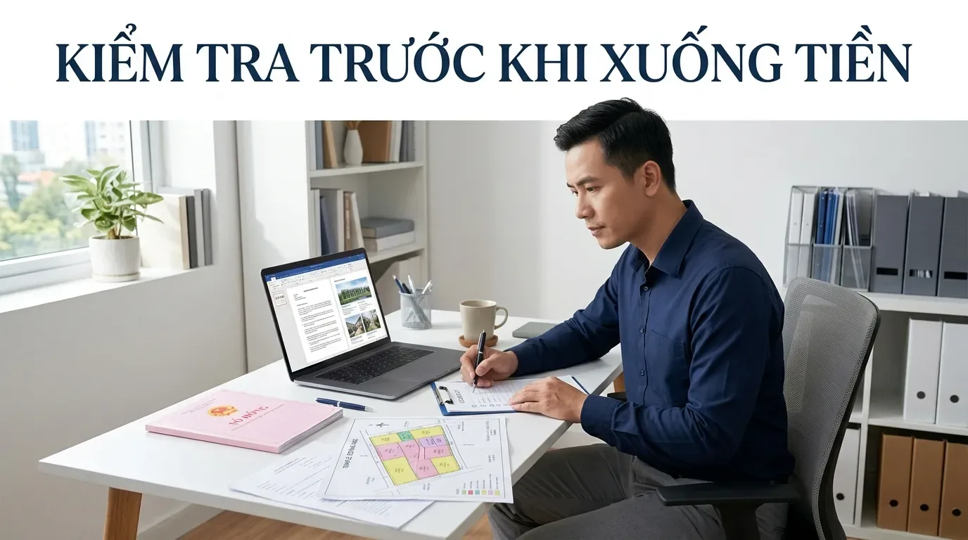 Checklist kiểm tra pháp lý trước khi mua nhà đất.
