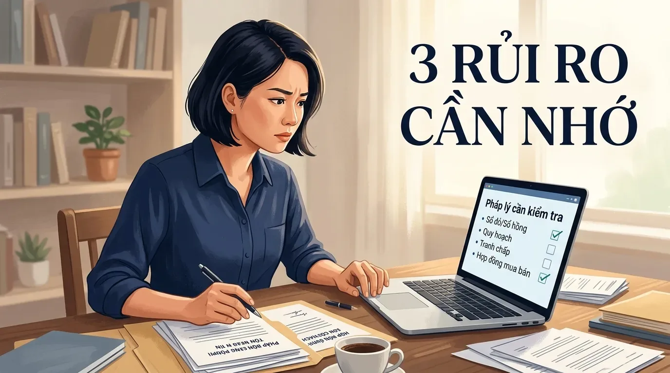Rủi ro khi mua nhà công chứng vi bằng.