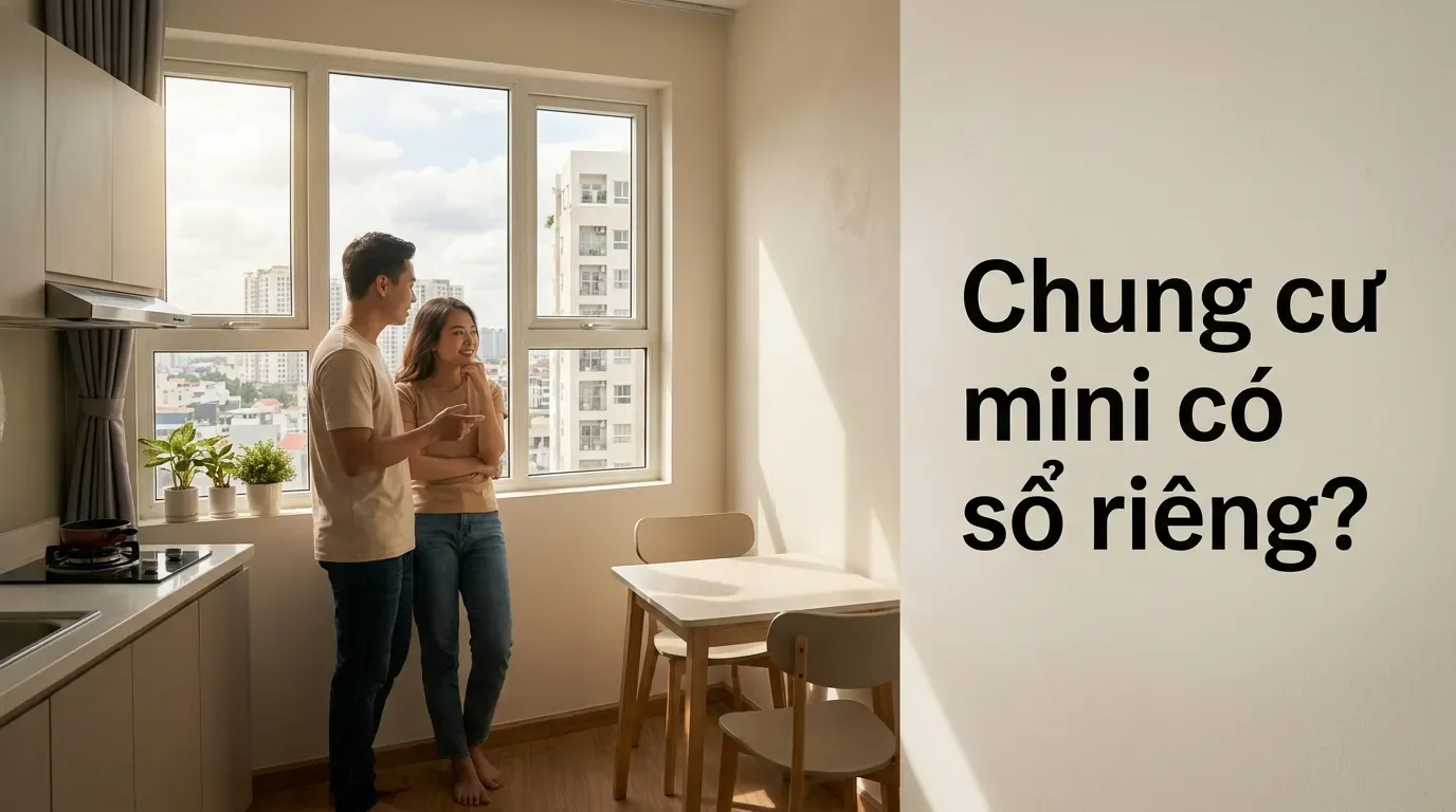 Người mua nhà kiểm tra chung cư mini có sổ hồng riêng không